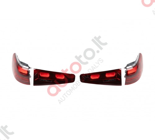 Mercedes GLS X167 facelift galiniai žibintai 2024+